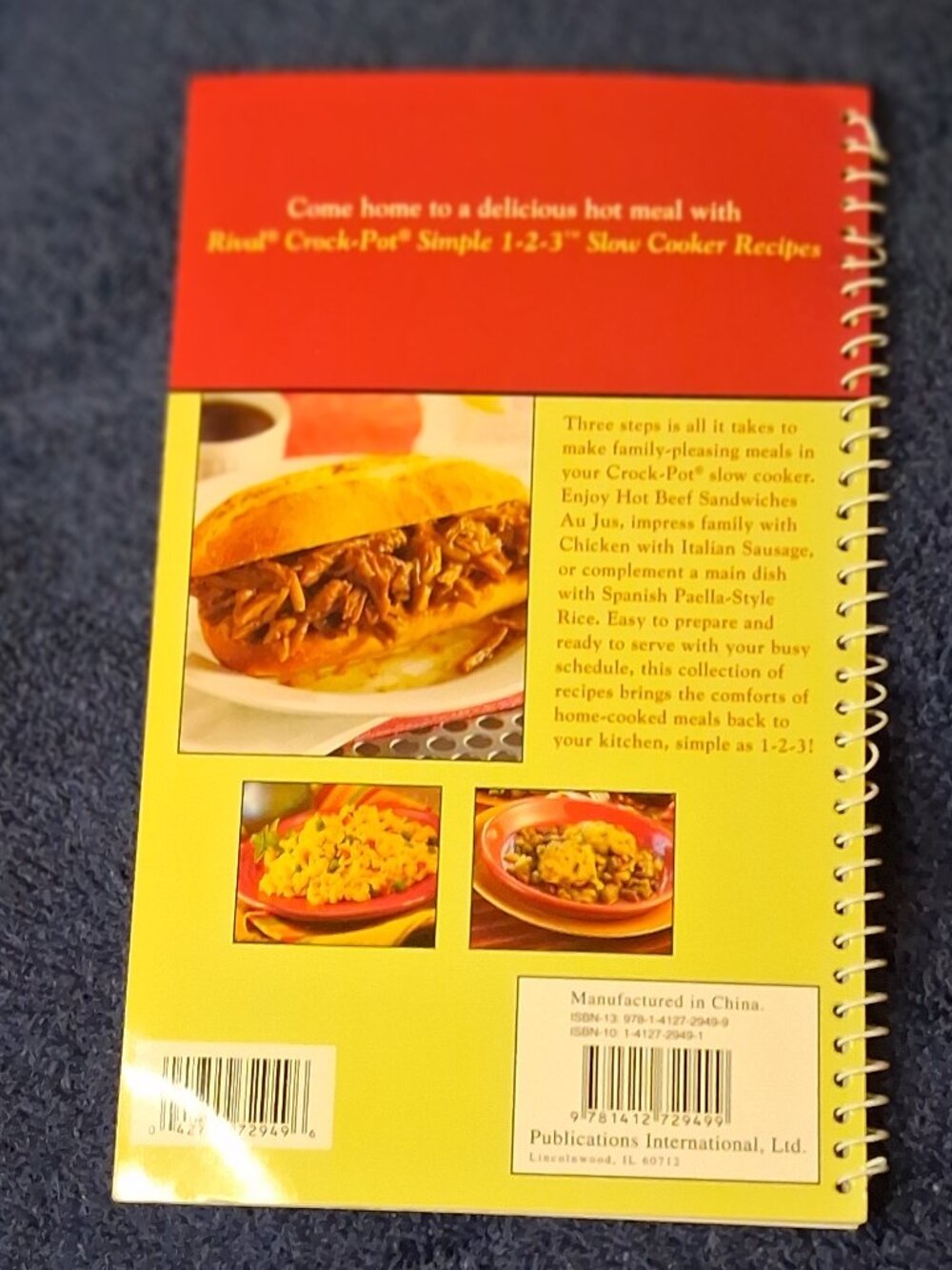 Vintage Die Cut Mini Cookbook Lot 7 Booklet Set Publications Intl Pear Timer - Picture 14 of 15